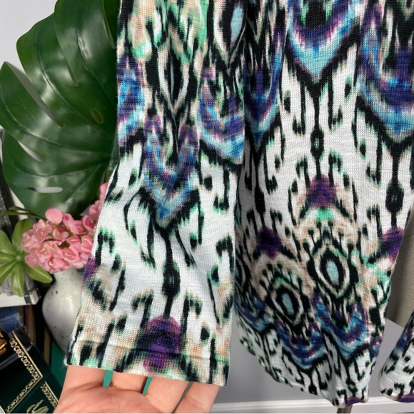 Chico’s Daring Diamond Deidra duster Sz M / 2 - Picture 7 of 16